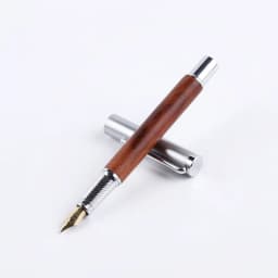 Luxury Iraurita Nib Fountain Pen Wood Metal Writing Signing Calligraphy Pens Gift Office Stationery Supplies Customized Logo