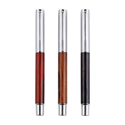 Luxury Iraurita Nib Fountain Pen Wood Metal Writing Signing Calligraphy Pens Gift Office Stationery Supplies Customized Logo