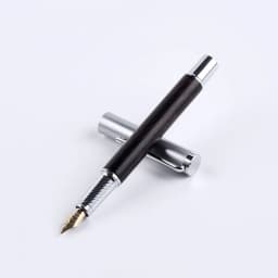 Luxury Iraurita Nib Fountain Pen Wood Metal Writing Signing Calligraphy Pens Gift Office Stationery Supplies Customized Logo