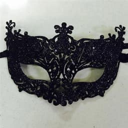 Glitter Anime Cosplay Mask Masquerade Face Mask Sexy Prom Party Props Costume Halloween Mask Nightclub Queen Eye Mask Babydolls