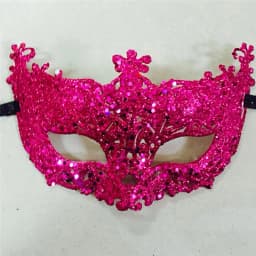 Glitter Anime Cosplay Mask Masquerade Face Mask Sexy Prom Party Props Costume Halloween Mask Nightclub Queen Eye Mask Babydolls