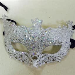 Glitter Anime Cosplay Mask Masquerade Face Mask Sexy Prom Party Props Costume Halloween Mask Nightclub Queen Eye Mask Babydolls