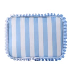 Ruffle Cosmetic Bag Travel Makeup Nylon Pouch For Women Girls Large Toiletry Multifunction Organizer Storage Zipper Waterproof