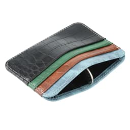 New Slim Pu Leather Men's Coin Money Card Wallet Male Thin Mini ID Business Credit Card Holder Small Cardholder Purse for Women