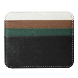 New Slim Pu Leather Men's Coin Money Card Wallet Male Thin Mini ID Business Credit Card Holder Small Cardholder Purse for Women