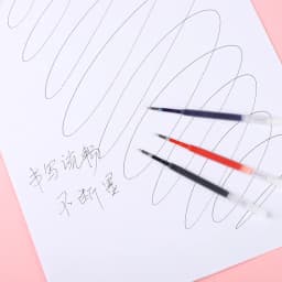 10pcs/set Plastic Ballpoint Pen Refills 99mm Length 0.5mm Pressed Writing Pen Replaceable Rods School Office Stationery Supplies