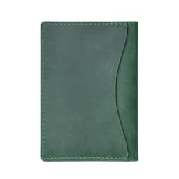AIGUONIU Credit ID Card Holder Vintage Design Crazy Horse Leather Customized Business Men Women Wallet