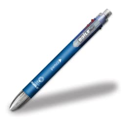 6 In 1 Multifunction Ballpoint Pen 5color Ballpoint Pen 0.5mm Automatic Pencil Top Rubber Student Writing School Office Supplies