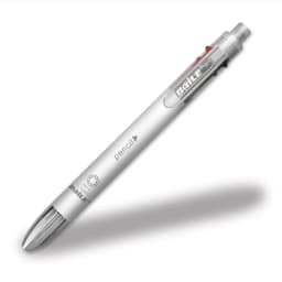 6 In 1 Multifunction Ballpoint Pen 5color Ballpoint Pen 0.5mm Automatic Pencil Top Rubber Student Writing School Office Supplies