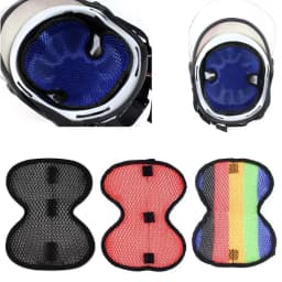 Motorcycle Helmet Insert Liner Cap Cushion Pad Breathable Quick-drying Sweat Wicking Helmet Insulation Lining Pad