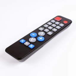 Universal Learn Remote Control 2 in 1 IR Code Copy for TV VCR STB DVD DVB Box Easy to Use Controller for Elderly People