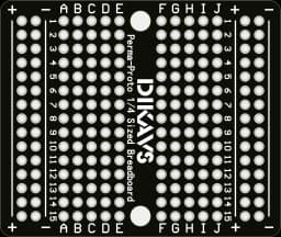 Perma-Proto Breadboard Solder-able Pcb Prototype Expansion ProtoShield Mini Board for Arduino