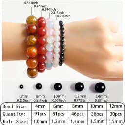 Natural Beautiful Picture Jaspe Round Loose Beads 15.5inch/strand 4 6 8 10 12 mm For Jewelry Making DIY Bracelet Necklace