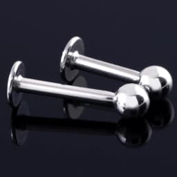 1PC ASTM-F136 Titanium Tragus Piercings Labret Stud Lip Rings Helix Piercing Ear Oreja Cartilage Earring 14G 16G Body Jewelry