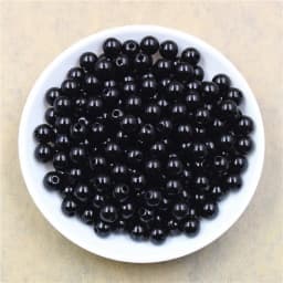 50-1000Pcs With Hole ABS Imitation Pearl Bead 4/6/8/10/12MM Round Plastic Acrylic Spacer Bead for DIY Jewelry Making Findings