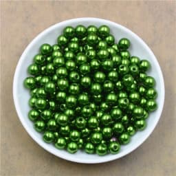 50-1000Pcs With Hole ABS Imitation Pearl Bead 4/6/8/10/12MM Round Plastic Acrylic Spacer Bead for DIY Jewelry Making Findings