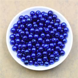 50-1000Pcs With Hole ABS Imitation Pearl Bead 4/6/8/10/12MM Round Plastic Acrylic Spacer Bead for DIY Jewelry Making Findings