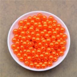 50-1000Pcs With Hole ABS Imitation Pearl Bead 4/6/8/10/12MM Round Plastic Acrylic Spacer Bead for DIY Jewelry Making Findings