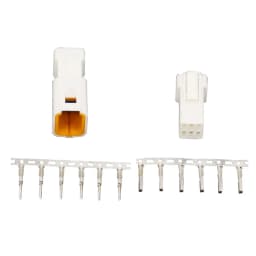 1 Set JST-TYPE Automotive Connectors JST02R-JWPF-VSLE 2/3/4/6/8 Pin Waterproof Connectors Male and Female Butt Plugs