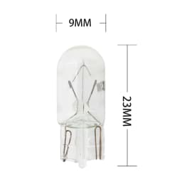 10pcs Yellow Color Car T10 W5W Halogen Bulbs 194 158 Side Wedges 12v 5w Xexon Lamp Instrument Light Reading Light Clearance Lamp