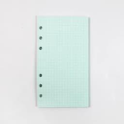 2026 40Sheet Kawaii A5 A6 Loose Leaf Notebook Refill Spiral Binder Index Paper Inner Pages Daily Planner Line Grid Blank Agenda