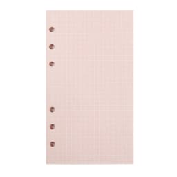 2026 40Sheet Kawaii A5 A6 Loose Leaf Notebook Refill Spiral Binder Index Paper Inner Pages Daily Planner Line Grid Blank Agenda