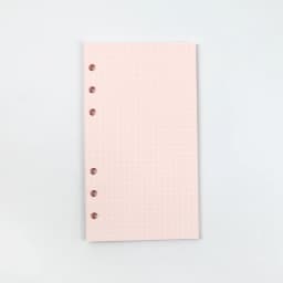 2026 40Sheet Kawaii A5 A6 Loose Leaf Notebook Refill Spiral Binder Index Paper Inner Pages Daily Planner Line Grid Blank Agenda