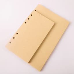 2026 40Sheet Kawaii A5 A6 Loose Leaf Notebook Refill Spiral Binder Index Paper Inner Pages Daily Planner Line Grid Blank Agenda