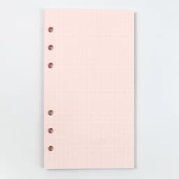 2026 40Sheet Kawaii A5 A6 Loose Leaf Notebook Refill Spiral Binder Index Paper Inner Pages Daily Planner Line Grid Blank Agenda