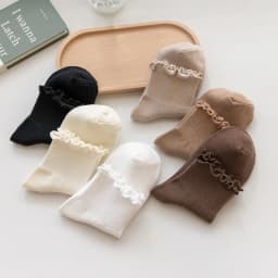 Cute Socks For Women New Spring Summer Japanese Style Breathable Girls Short Socks Kawaii Solid Socks Frilly Ruffle Socks Casual