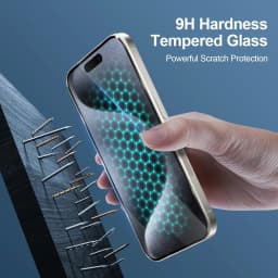 1~4Pcs Tempered Glass For iPhone 18 17 16 15 14 Pro Max Screen Protector iPhone 11 12 13 Mini Glass Film For iPhone 17 Pro