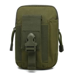 Mobile Phone Case Pouch Waist Bag Waterproof Nylon Multifunction Casual Men Waist Pack Male Small Bag