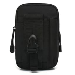 Mobile Phone Case Pouch Waist Bag Waterproof Nylon Multifunction Casual Men Waist Pack Male Small Bag