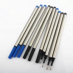 Jinhao Metal Rotary Port Refills 0.7mm for Roller Ballpoint Pen Business Pen Ball Pen Refills Office School Supply Stationery