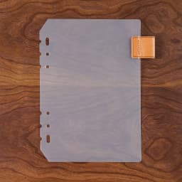 Vintage Leather Journals Notebook Index Dividers with Leather Pen Clip Daily Planner Divider with Cowhide Pen Holder Accessories