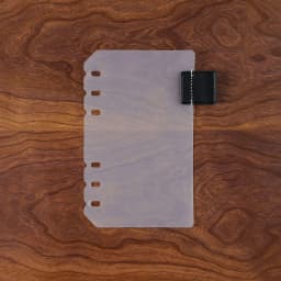 Vintage Leather Journals Notebook Index Dividers with Leather Pen Clip Daily Planner Divider with Cowhide Pen Holder Accessories