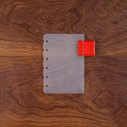 Vintage Leather Journals Notebook Index Dividers with Leather Pen Clip Daily Planner Divider with Cowhide Pen Holder Accessories
