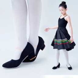 Women Classical Dance Shoes Character Shoes Girl Modern Dance Training Dancing Shoes High Heel Practise Shoes