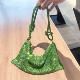 luxury Designer hobo shoulder bag handmade Shining Rhinestones Evening clutch Bag Purse Crystal Purses and handbag Hobo Bags