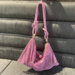 luxury Designer hobo shoulder bag handmade Shining Rhinestones Evening clutch Bag Purse Crystal Purses and handbag Hobo Bags