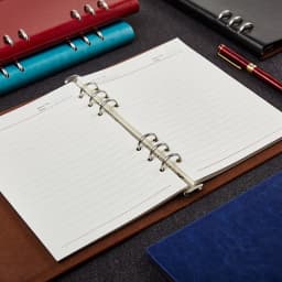 A4 A5 A6 B5 Hollow Loose-leaf Notebook, Detachable Notebook, Leather Notepad Notebook Binder Notepads Stationery