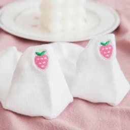 Casual Solid White Socks Women Embroidery Fruits Avocado Strawberry Watermelon Banana Short Socks Summer Harajuku Ankle Socks