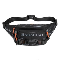 Men Nylon Waist Pack Belt Bag Running Waterproof Multi-purpose Travel Male Sling Chest Fanny Pack Bum Hip Bags