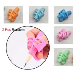 10 Pcs 2Pcs Kids Pen Holder Silicone Baby Learning Writing Tool Correction Device Fish Pencil Grasp Writing Aid Grip Stationery