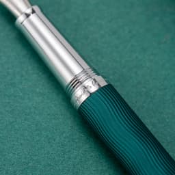 HongDian 1843 Metal Fountain Pen Voyager Series Beautiful Ripples Iridium EF/F Size Ink Pen Office Business Writing Gift Ink Pen