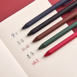 KACO Sign Pen Gel Pen 0.5mm Refill Smooth Ink Writing Durable Signing Pen 5 Colors Vintage Color Macarons Pens Gift Set