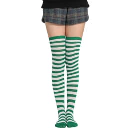 2021 New Socks Long Tube Ladies Japanese Blue and White Striped Over-knee Socks Thigh Socks  Thigh High Stockings  Knee High