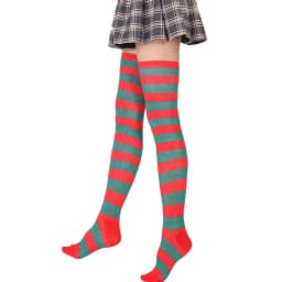 2021 New Socks Long Tube Ladies Japanese Blue and White Striped Over-knee Socks Thigh Socks  Thigh High Stockings  Knee High