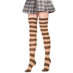 2021 New Socks Long Tube Ladies Japanese Blue and White Striped Over-knee Socks Thigh Socks  Thigh High Stockings  Knee High
