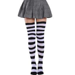 2021 New Socks Long Tube Ladies Japanese Blue and White Striped Over-knee Socks Thigh Socks  Thigh High Stockings  Knee High